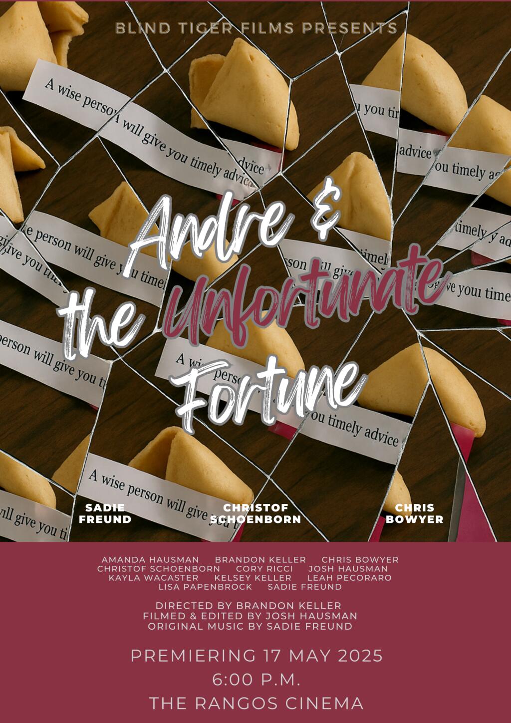Filmposter for Andre and the Unfortunate Fortune